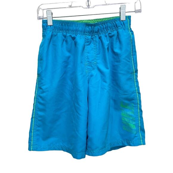 Nike Board Swim Trunks Shorts Blue Boys Size Medium - Picture 1 of 6
